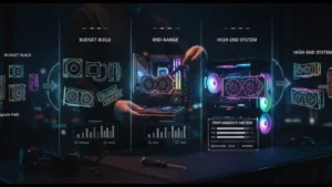 Complete guide to building a gaming PC from budget to high-end, featuring core components and performanceComplete guide to building a gaming PC from budget to high-end, featuring core components and performance