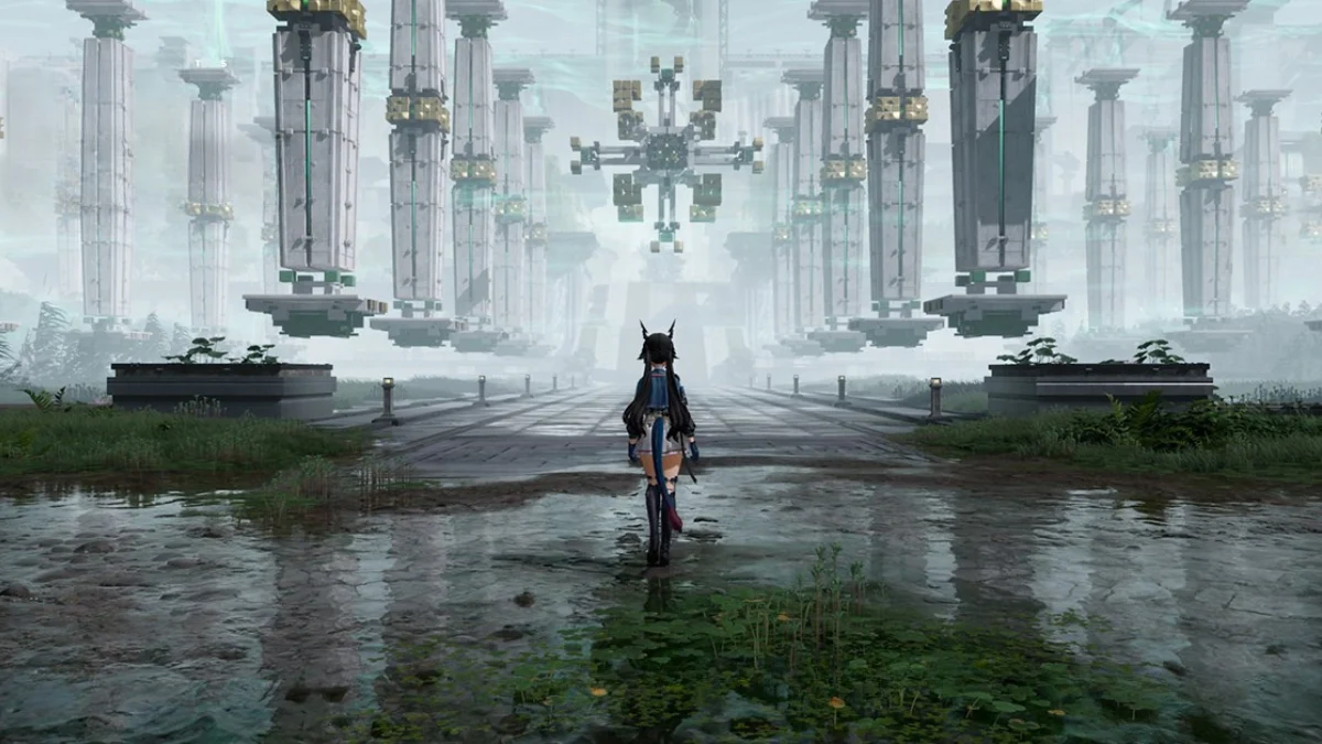 Arknights Endfield open world exploration scene