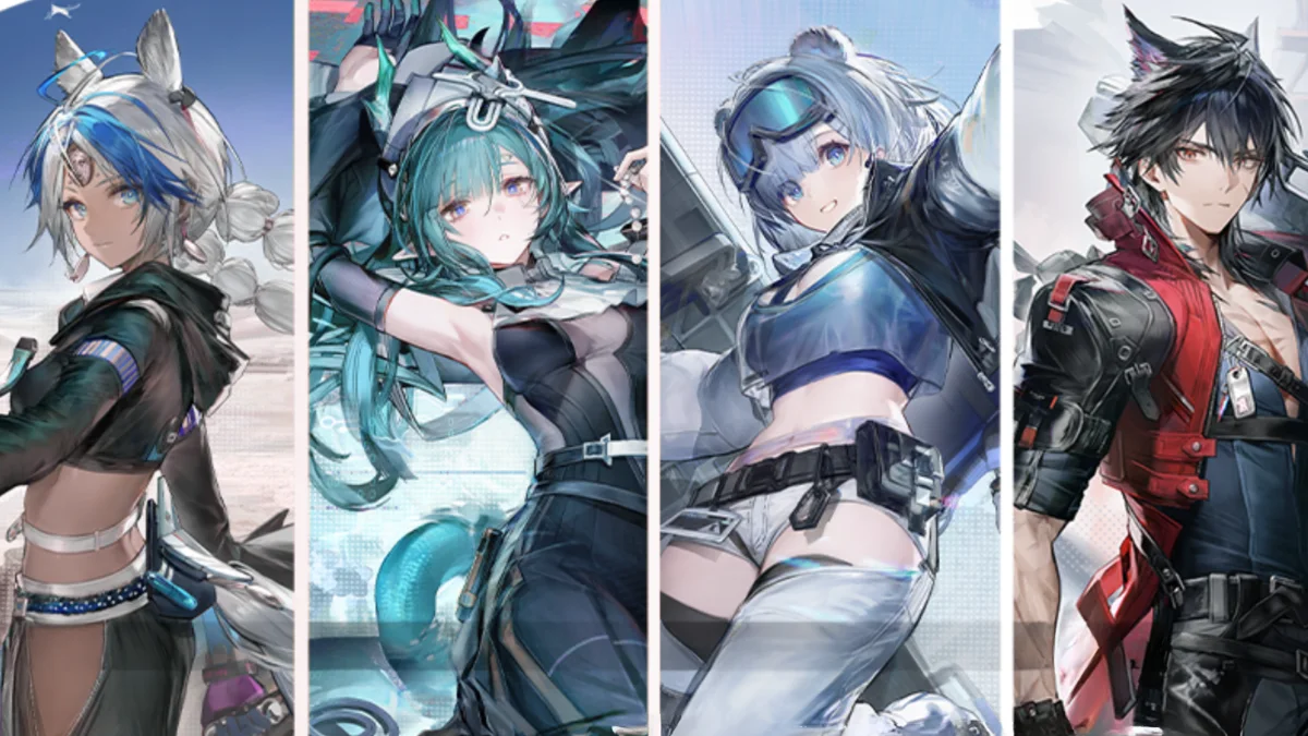 Arknights Endfield operators showcasing different damage types for team building