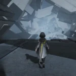 Arknights Endfield character exploring Talos-II open world environment