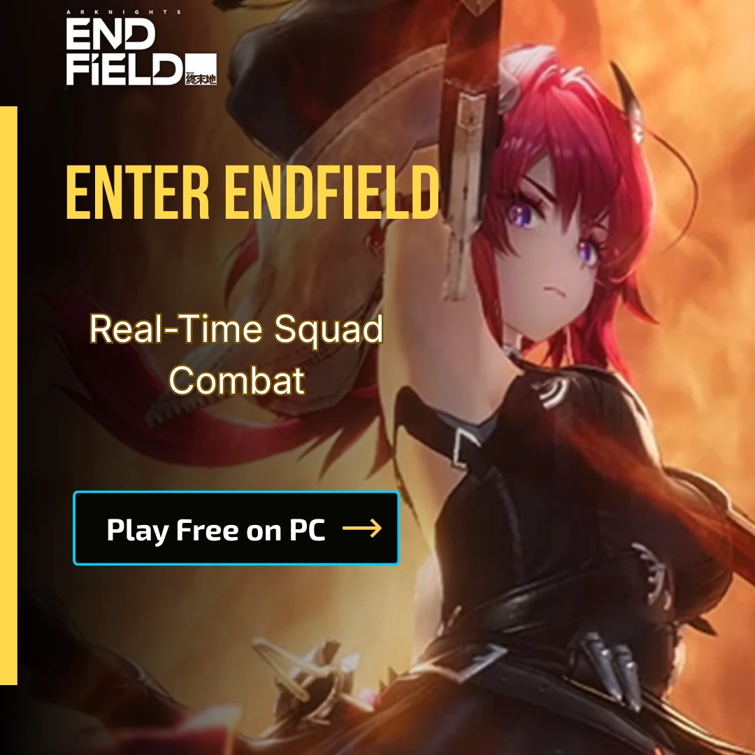 Arknights Endfield Squad Combat banner