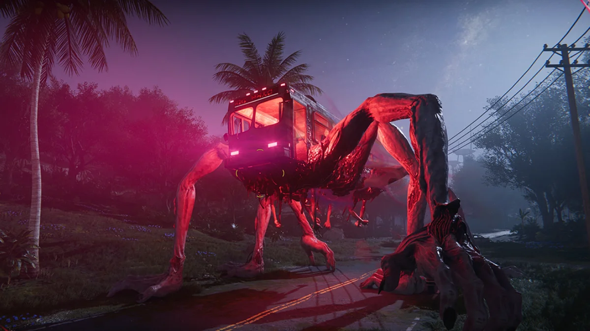 giant mutant boss creature in Once Human open world