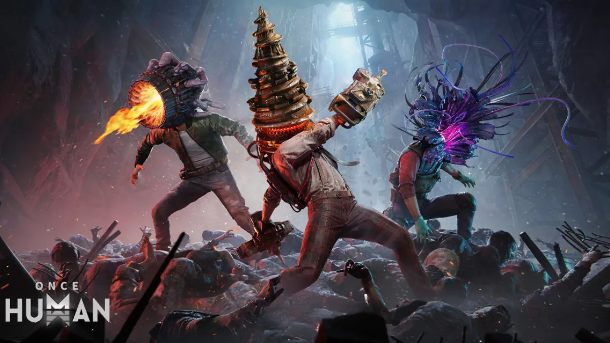 Once Human gameplay combat against mutant enemies